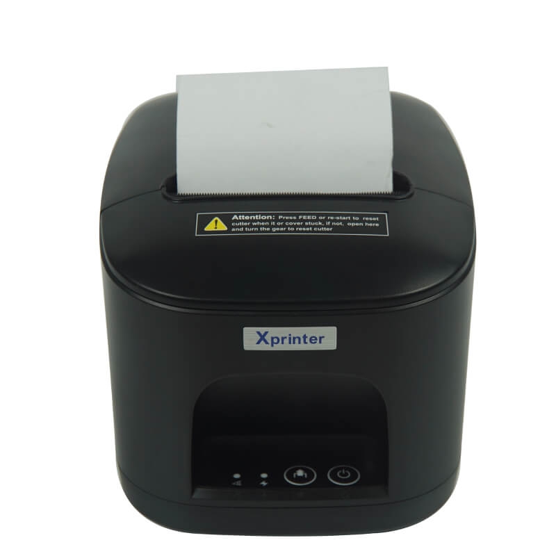 Máy In Nhiệt Hóa Đơn Khổ K80 Xprinter XP-Q80BS USB + LAN — ảnh 1