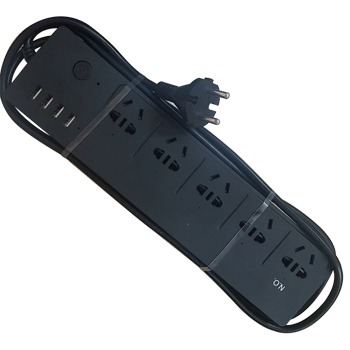 Ổ Cắm Điện Tuya 4 Usb 4 Ổ Ghim Độc Lập Lw546 — ảnh 1