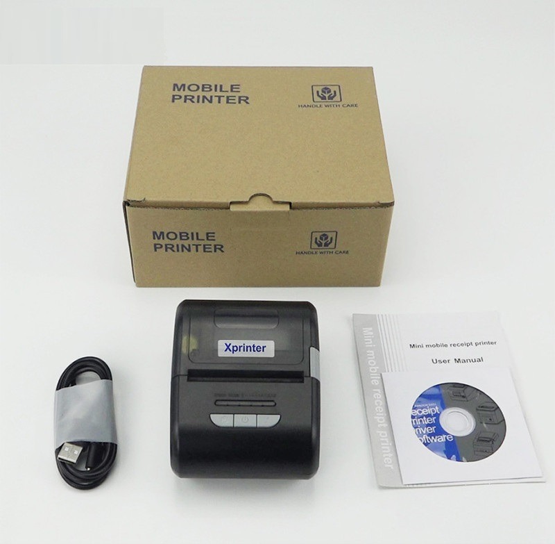 Máy In Hóa Đơn Nhiệt Cầm Tay Bluetooth Xprinter XP-P210 — ảnh 1