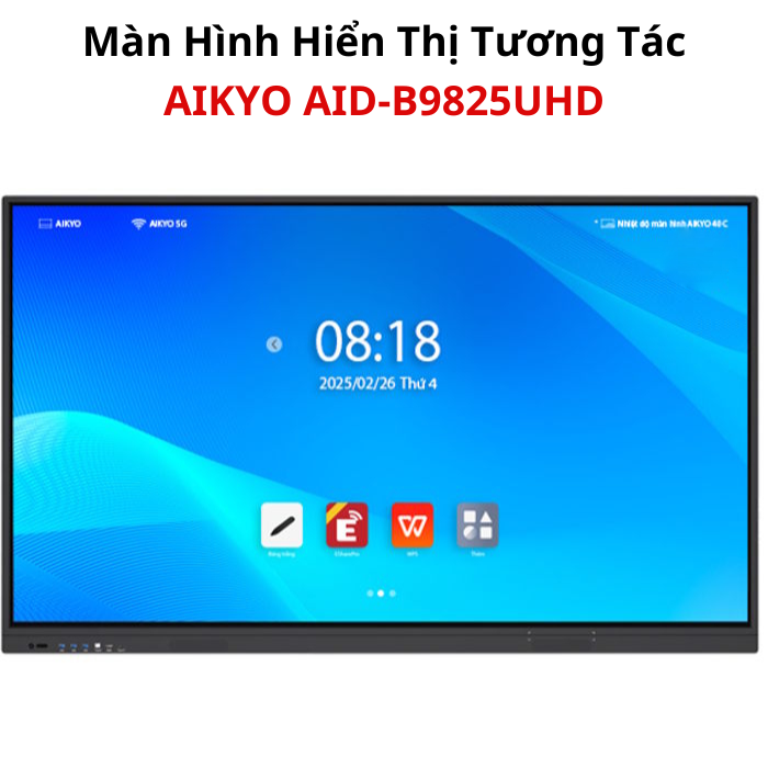 Màn Hình Hiển Thị Tương Tác AIKYO AID-B9825UHD — ảnh 1