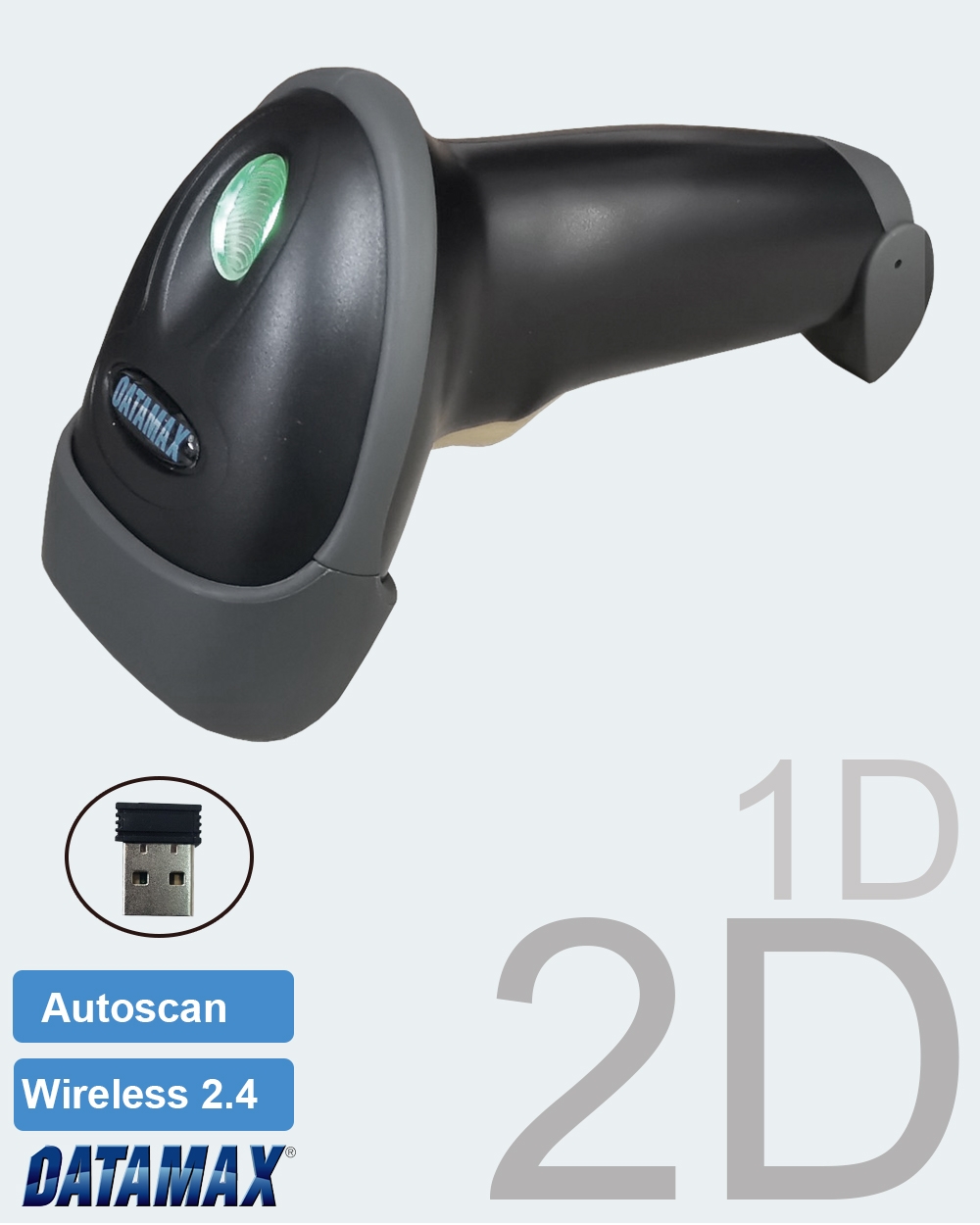 Máy Quét Mã Vạch 2D Không Dây Datamax DT2208W ( Chưa Kèm Chân Đế ) — ảnh 1