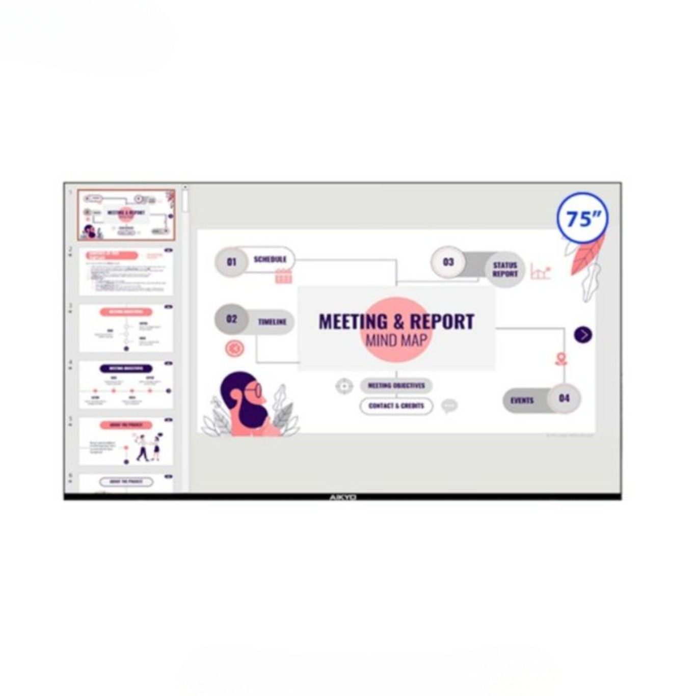 Màn Hình Tivi Thông Minh Aikyo ASD-B7525 — ảnh 1