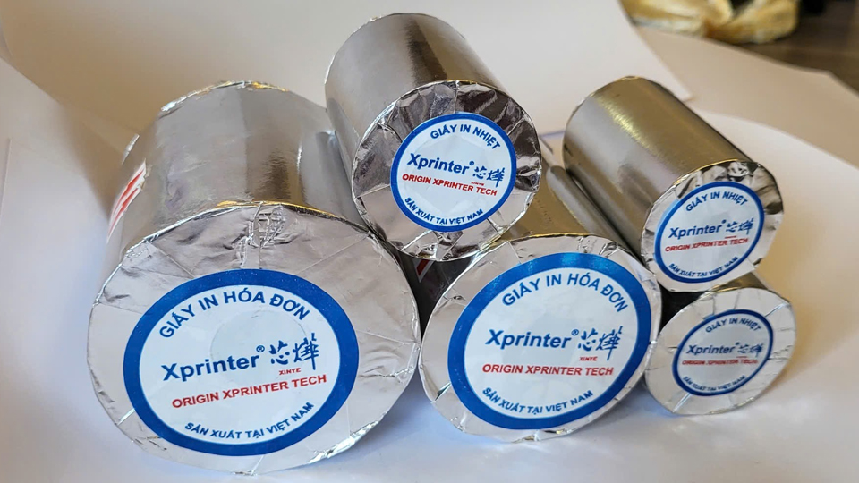 Giấy In Nhiệt Xprinter | Giấy In Bill Xprinter K80x80 ( Thùng 50 Cuộn ) — ảnh 1
