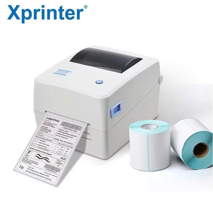 Máy In Mã Vạch Xprinter TT-434B USB ( 300DPI ) — ảnh 1