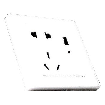 Ô Cắm Vuông 5 Chấu 1 Cổng Usb (EUW 1 Usb) — ảnh 1