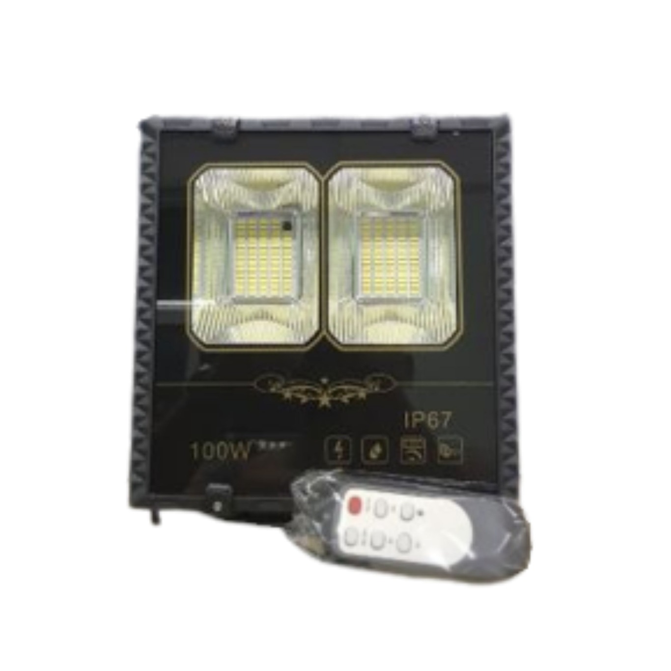 Đèn Pha Năng Lượng Mặt Trời 100W DSY Diamond-2 Chống Nước IP67 — ảnh 1