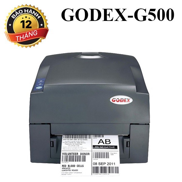 Máy In Tem Mã Vạch GODEX G500 Cổng USB — ảnh 1