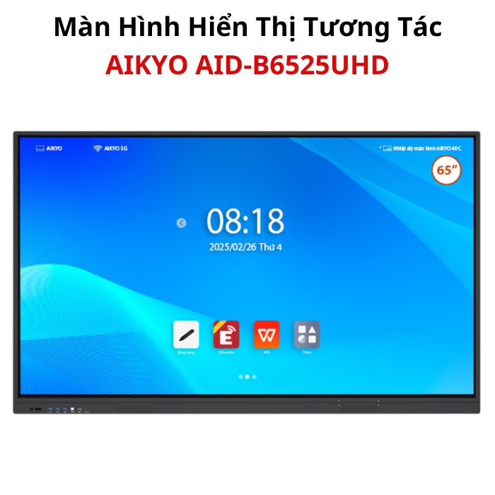 Màn Hình Hiển Thị Tương Tác AIKYO AID-B6525UHD — ảnh 1