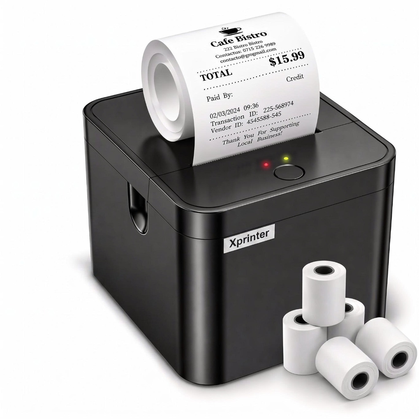Máy In Hóa Đơn K58 Xprinter XP-N58H USB + BLUETOOTH — ảnh 1