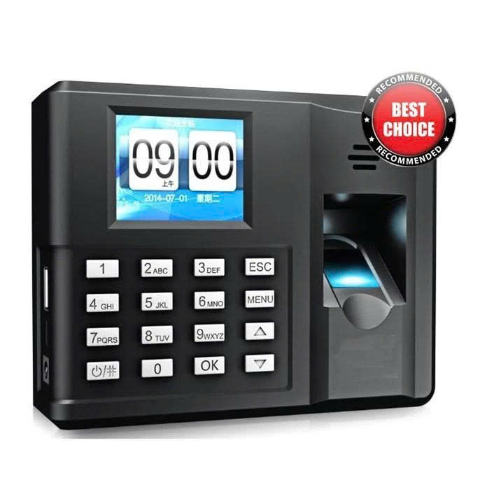 Máy chấm công quét vân tay Elitek 6699 Bằng USB , xuất dữ liệu file Excel — ảnh 1